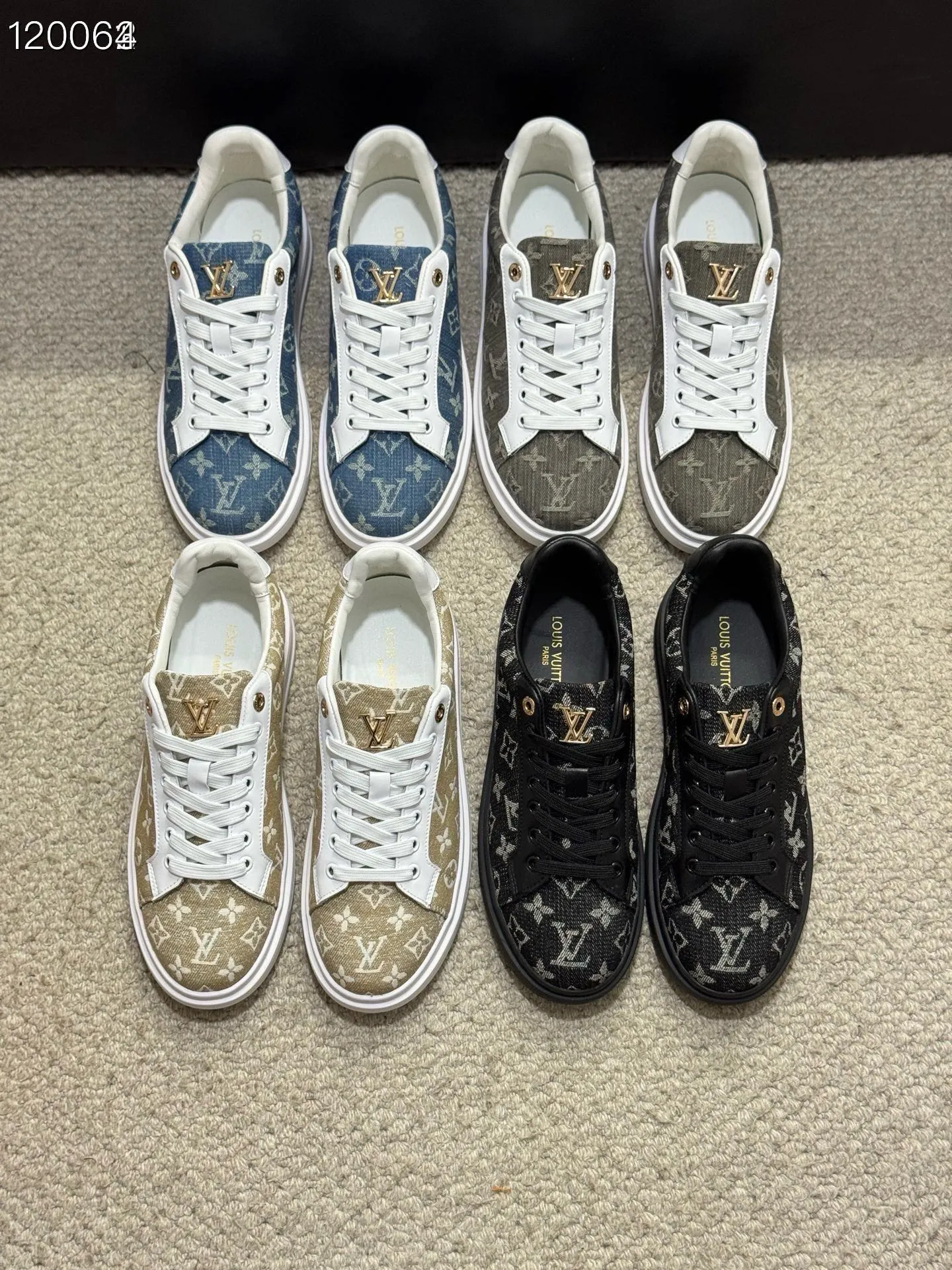 Men's shoes 💰400 [New style] 🐞🐞Top original order - LV [Louis Vuitton] counter new men's casual series! 🔥Globally limited edition💯The upper is made of cowhide with sheepskin lining➕Original rubber outsole, which is lighter and non-slip. Fashion focuses on trends, versatile and hot styles, simple yet tasteful! Exudes a fashionable and casual atmosphere, fashion is at your feet, and you are full of confidence! Multiple colors available. A must-have for fashionistas! Size: 38-44 (45 customized